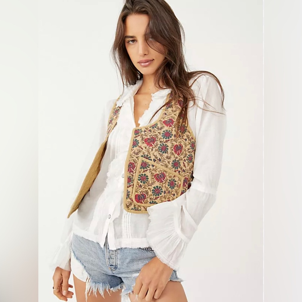 Free People Kenzie quilted vest